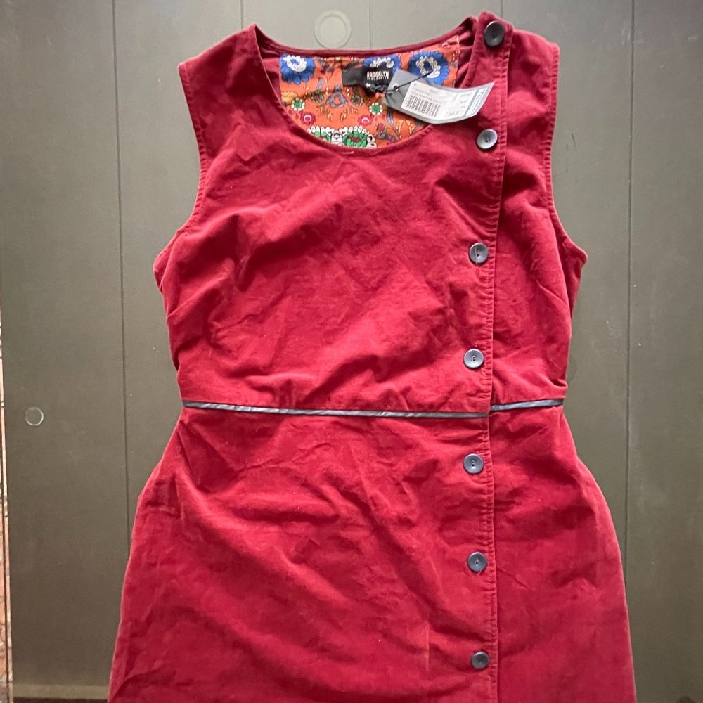 Brooklyn Industries corduroy new with tags dress
